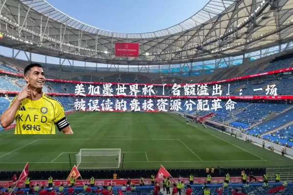 美加墨世界杯「名额溢出」:一场被误读的竞技资源分配革命